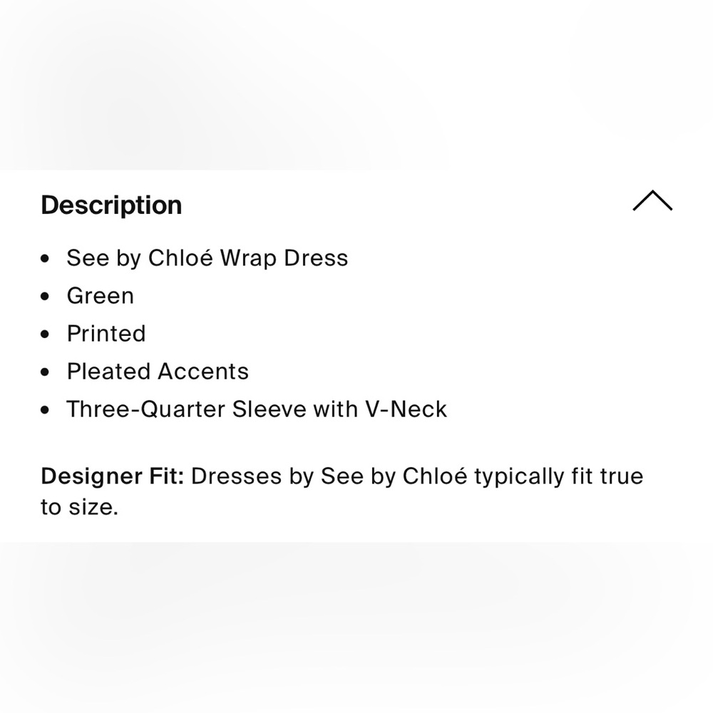 See By Chloe Dark Green Midi Dress - Picture 10 of 11